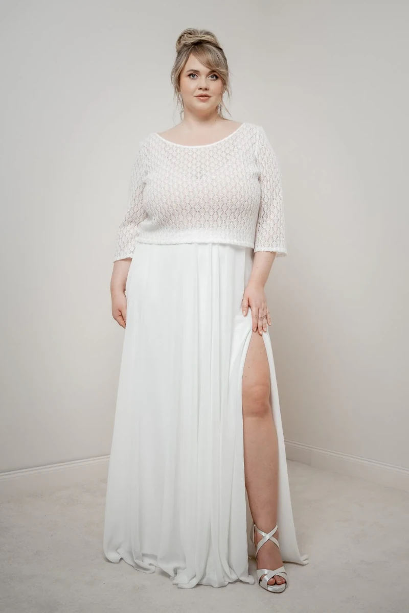 Durch dick und dünn curvy Brautmode11